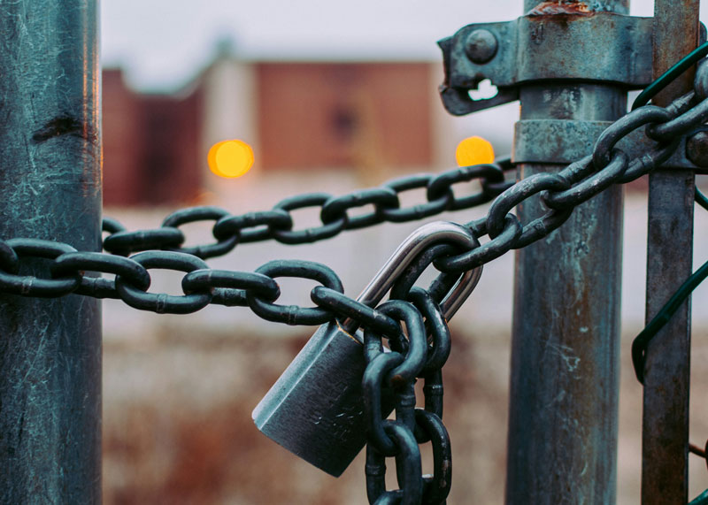 Impound Yard - chain link fence Accidents, mishaps or engine failure, we will be there to help